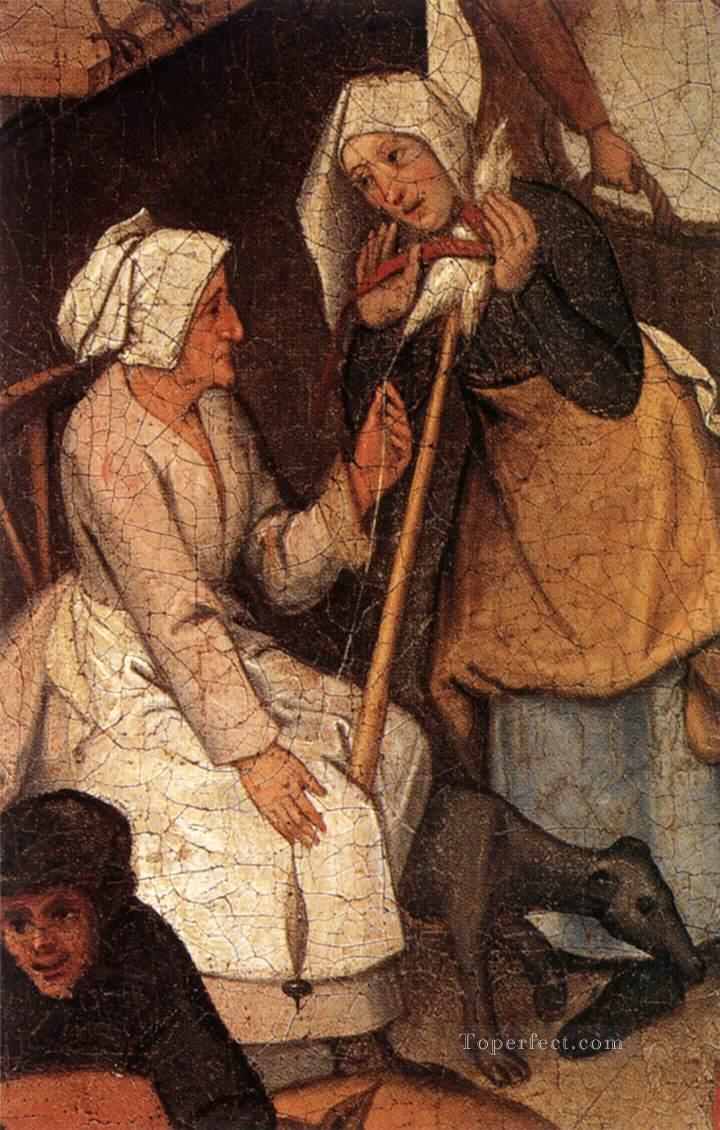 Proverbs 3 peasant genre Pieter Brueghel the Younger Oil Paintings
